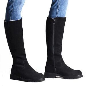 La CANADIENNE Black Over the Knee Boots